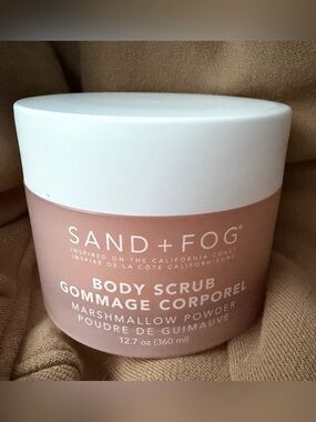 ✨New✨Sand + Fog: Body Scrub (12.7oz) - Marshmallow Powder